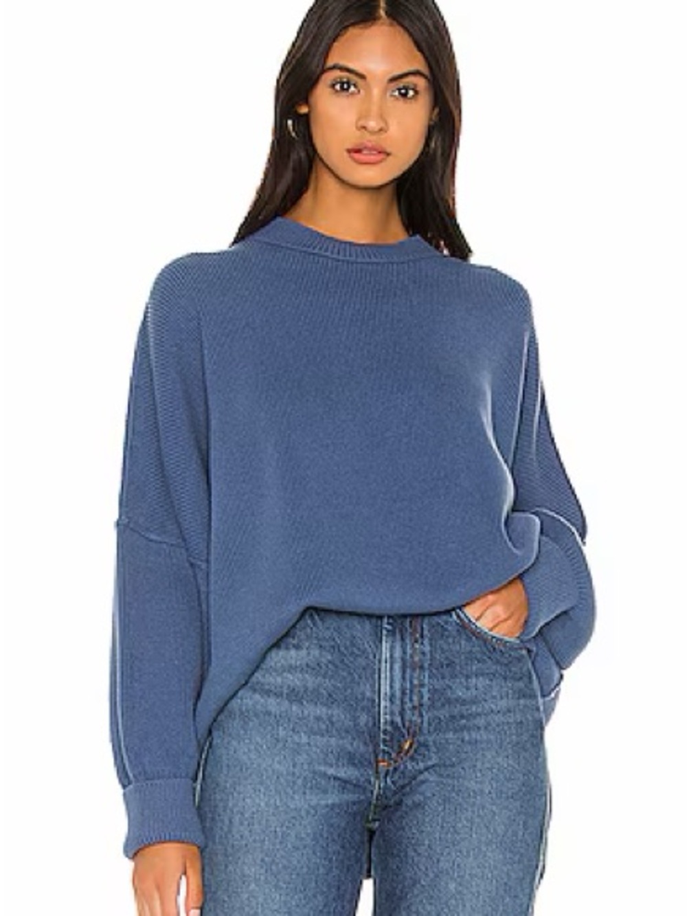 Women’s Free People Easy Street Tunic in Sky